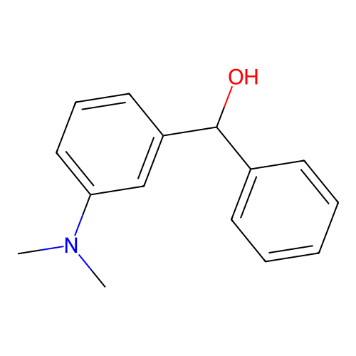 (3-(Dimethylamino)phenyl)(phenyl)methanol structure