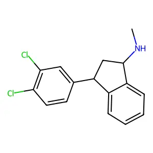 茚达曲林 structure