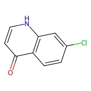 7-Chloro-4-hydroxyquinoline structure