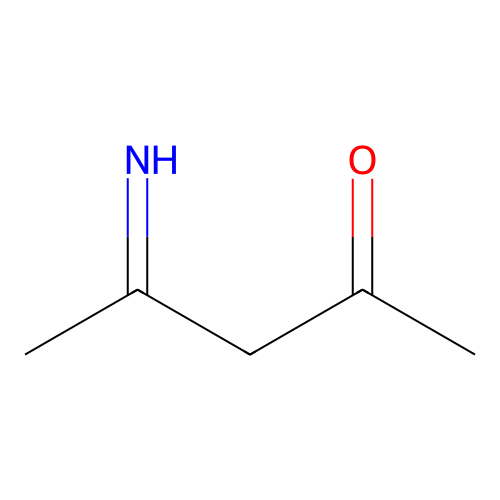 乙酰丙酮亚胺 structure