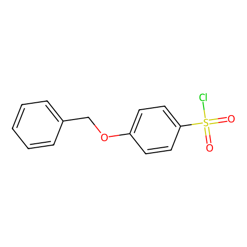 4-(Benzyloxy)benzene-1-sulfonyl chloride structure