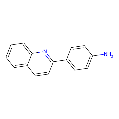 2-(4-Aminophenyl)quinoline structure