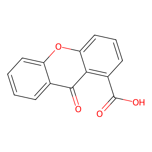 9-Oxoxanthene-1-carboxylic acid structure