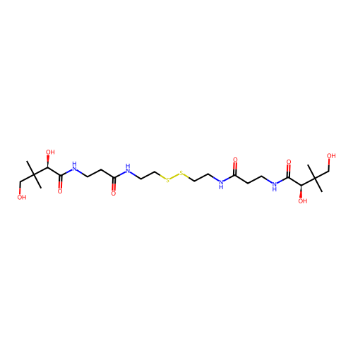 二硫二泛酸 structure
