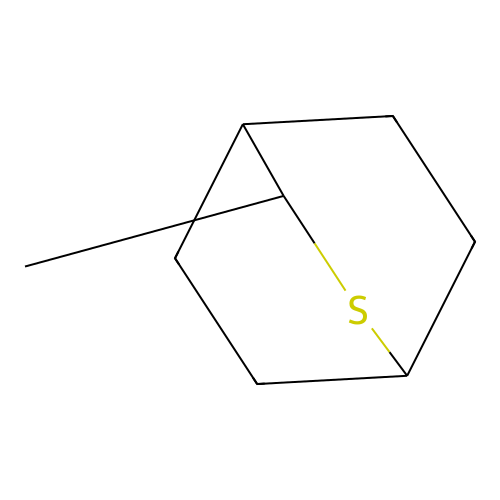 3-Methyl-2-thiabicyclo[2.2.2]octane structure