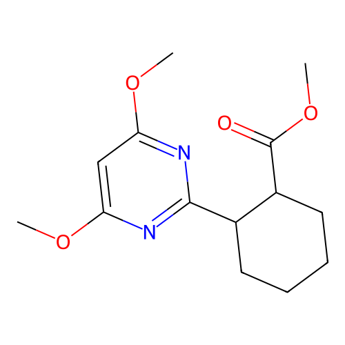 Methyl 2-(4,6-Dimethoxypyrimidin-2-yl)cyclohexanoate structure