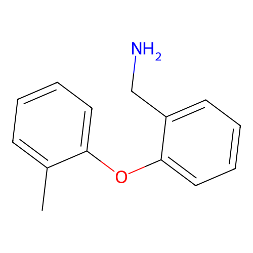[2-(2-Methylphenoxy)phenyl]methanamine structure