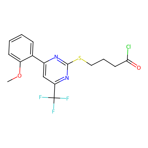 C16H14ClF3N2O2S structure
