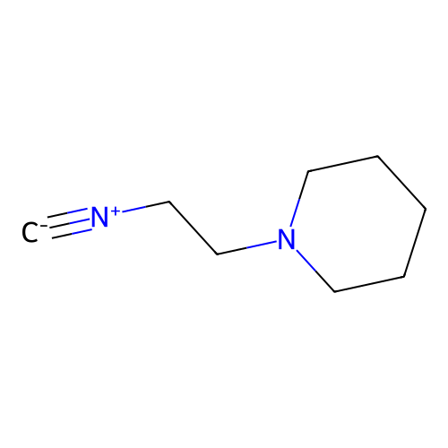 1-(2-Isocyanoethyl)piperidine structure