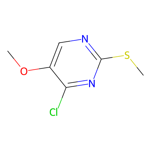 4-Chloro-5-methoxy-2-(methylsulfanyl)pyrimidine structure