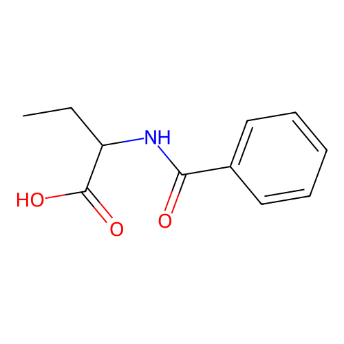 2-Benzamidobutanoic acid structure