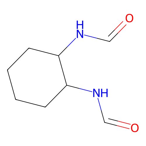 N,N'-1,2-环己二基双(甲酰胺) structure