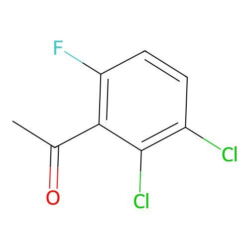 1-(2,3-Dichloro-6-fluorophenyl)ethanone structure