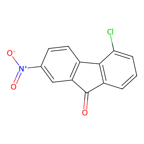 5-Chloro-2-nitro-9h-fluoren-9-one structure