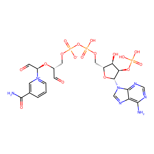 2',3'-Dialdehyde NADP structure