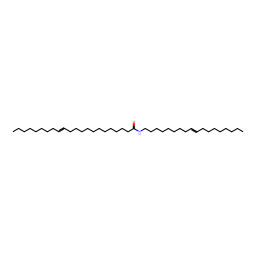 N-octadec-9-enyldocos-13-enamide structure