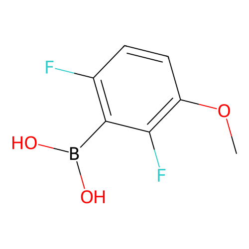 2,6-Difluoro-3-methoxybenzeneboronic acid structure