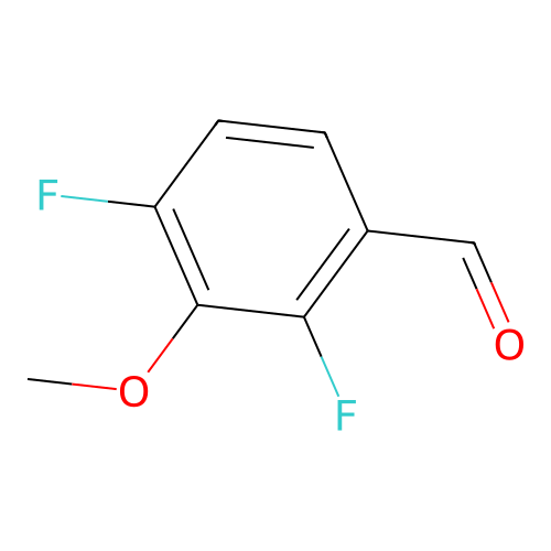 2,4-Difluoro-3-methoxybenzaldehyde structure