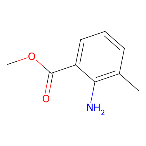 Methyl 3-methylanthranilate structure