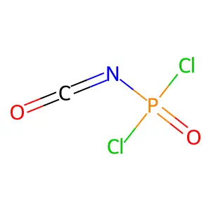 磷酰异氰酸酯二氯 structure