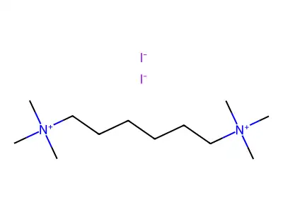 碘化六甲双铵 structure