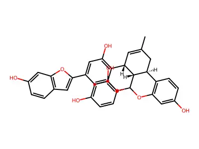 Mulberrofuran G structure
