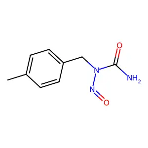 Urea, N-((4-methylphenyl)methyl)-N-nitroso- structure