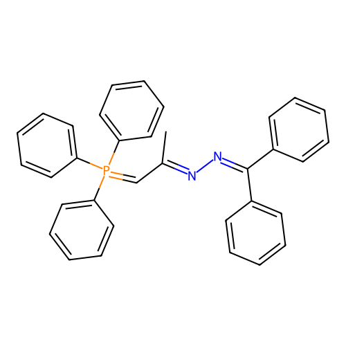 N-(benzhydrylideneamino)-1-(triphenyl- structure