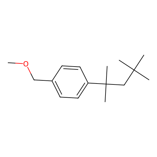 1-(Methoxymethyl)-4-(2,4,4-trimethylpentan-2-yl)benzene structure