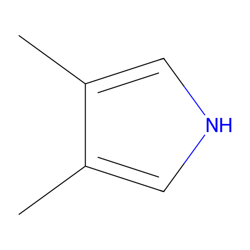 3,4-Dimethylpyrrole structure