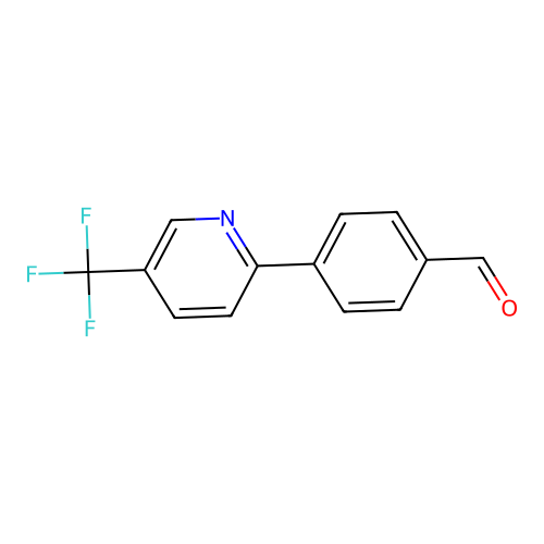 4-(5-(Trifluoromethyl)pyridin-2-yl)benzaldehyde structure