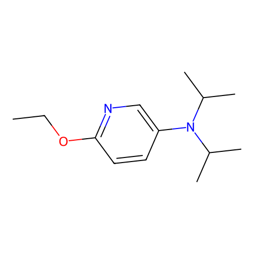 2-Ethoxy-5-(n,n-diisopropyl)aminopyridine structure
