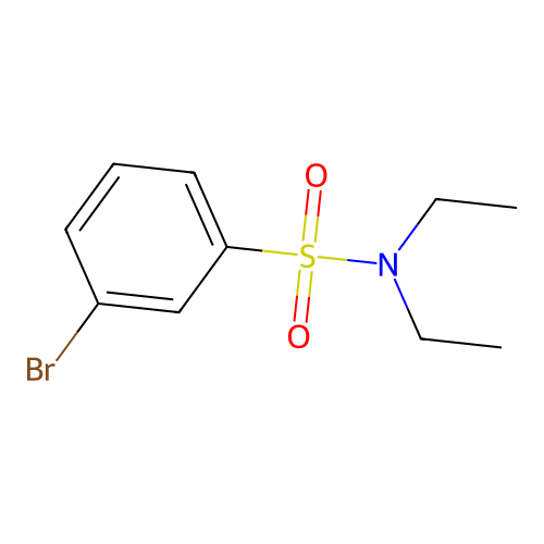 3-bromo-N,N-diethylbenzenesulfonamide structure