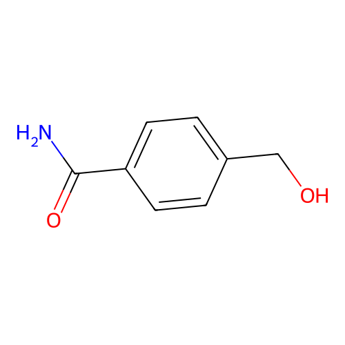 4-(Hydroxymethyl)benzamide structure