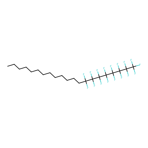 1,1,1,2,2,3,3,4,4,5,5,6,6,7,7,8,8-Heptadecafluorohenicosane structure