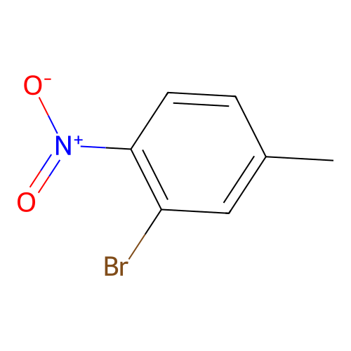 2-Bromo-4-methyl-1-nitrobenzene structure
