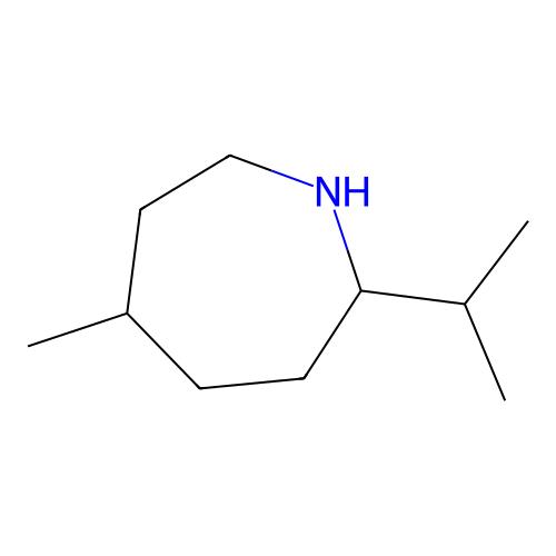 5-Methyl-2-(propan-2-yl)azepane structure
