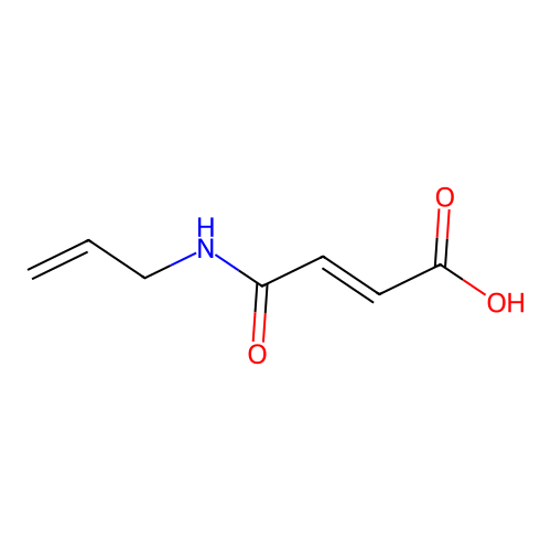 4-(Allylamino)-4-oxo-2-butenoic acid structure