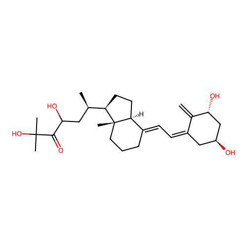 1,23,25-Trihydroxy-24-oxo-vitamin D3 structure