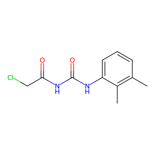 3-(2-Chloroacetyl)-1-(2,3-dimethylphenyl)urea structure