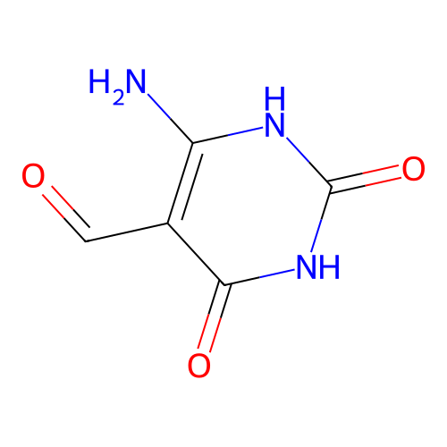 6-Amino-2,4-dioxo-1,2,3,4-tetrahydropyrimidine-5-carbaldehyde structure