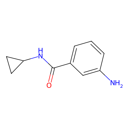 3-Amino-n-cyclopropylbenzamide structure