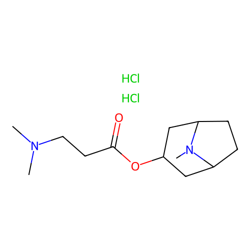 3-dimethylaminopropanoatedihydrochloride structure