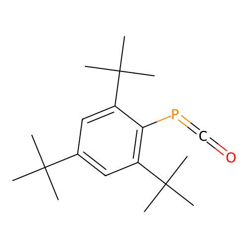Phosphine, carbonyl[2,4,6-tris(1,1-dimethylethyl)phenyl]- structure