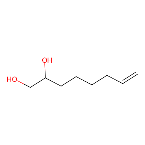 7-Octene-1,2-diol structure