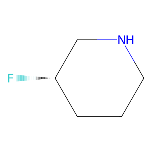 (3S)-3-fluoropiperidine structure