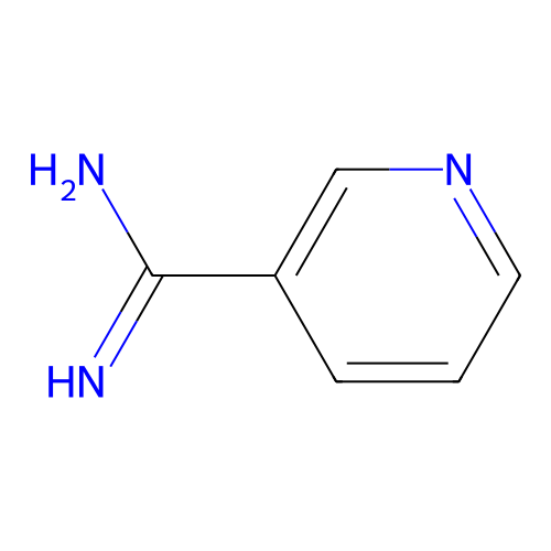 3-Pyridinecarboxamidine structure