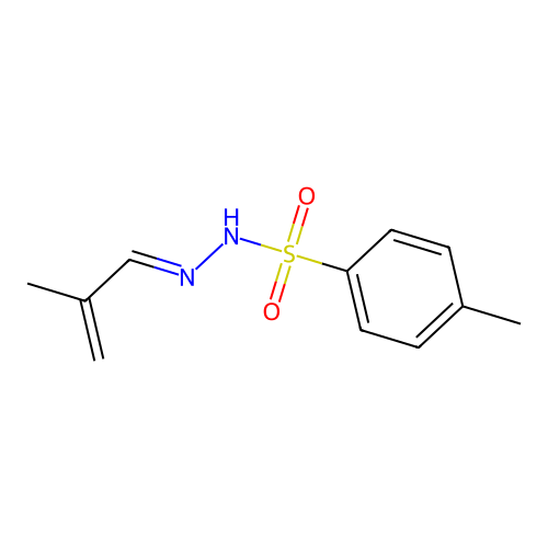 4-methyl-N-(2-methylprop-2-enylideneamino)benzenesulfonamide structure
