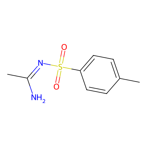 N'-(4-methylphenyl)sulfonylethanimidamide structure