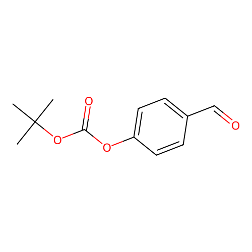 tert-Butyl 4-formylphenyl carbonate structure